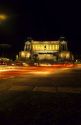 Piazza Venezia in Rome at night, Italy.