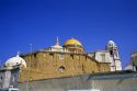 Moorish dome on a cathedral in Cadiz, Spain.