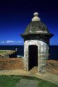 Turret at San Cristobal in San Juan, Puerto Rico.