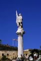 Statue of Christopher Columbus in San Juan, Puerto Rico.