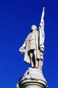 Statue of Christopher Columbus in San Juan, Puerto Rico.
