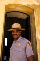 A Park Ranger at San Cristobal in San Juan, Puerto Rico.