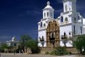 Mission San Xavier del Bac in Tucson, Arizona.