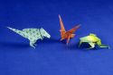 Paper origami.