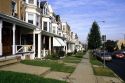 Row houses in Allentown, Pennsylvania.