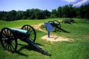 Civil war battlefield in Vicksburg, Mississippi.