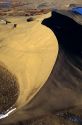 Aerial view of the Bruneau Sand Dunes in Idaho.