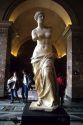 The statue of Venus in the Louvre, Paris, France.