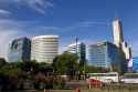 Modern office buildings in Buenos Aires, Argentina.