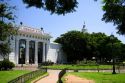 The entrance to the Recoleta Cemetery in Buenos Aires, Argentina.