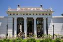 The entrance to the Recoleta Cemetery in Buenos Aires, Argentina.