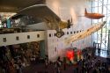 The Spirit of St. Louis displayed at the National Air and Space Museum in Washington, D.C.