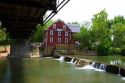 The War Eagle Mill on Rogers Creek at Rogers, Arkansas.