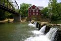 The War Eagle Mill on Rogers Creek at Rogers, Arkansas.