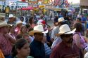 A crowd at the Ft. Smith rodeo in Arkansas.