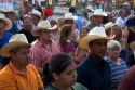 A crowd at the Ft. Smith rodeo in Arkansas.