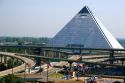 The Pyramid Arena in Memphis, Tennessee.