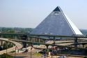 The Pyramid Arena in Memphis, Tennessee.