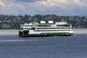 Washington State Ferry near Seattle in Puget Sound.