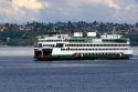 Washington State Ferry near Seattle in Puget Sound.