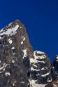 Peaks of the Grand Teton Mountains, Wyoming.