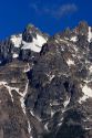 Peaks of the Grand Teton Mountains, Wyoming.