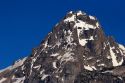 Peaks of the Grand Teton Mountains, Wyoming.