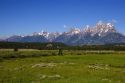The Grand Teton Mountains, Wyoming.