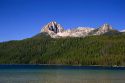 Redfish Lake in the Stanley Basin, Idaho.