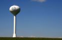Water tower near Council Bluffs, Iowa.