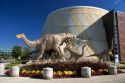 Dinosaur building at The Children's Museum of Indianapolis, Indiana.