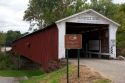 Mansfield Bridge, a covered bridge at Mansfield, Indiana.