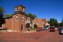 Historic main street in St. Charles, Missouri.