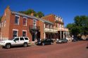 Historic main street in St. Charles, Missouri.