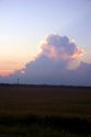 Summer storm clouds over southwest Illinois