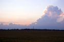 Summer storm clouds over southwest Illinois