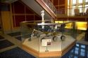 Mars Rover replica in the McDonnel Center for Earth and Planetary Science at Washington University, St. Louis, Missouri.