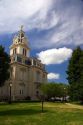 The courthouse in Davis County, Bloomfield, Iowa.