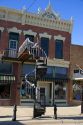 The spiral steps in Traer, Iowa.