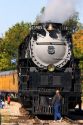 Historic Challenger locomotive steam engine during September 2005 visit to Boise, Idaho.