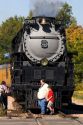 Historic Challenger locomotive steam engine during September 2005 visit to Boise, Idaho.