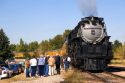 Historic Challenger locomotive steam engine during September 2005 visit to Boise, Idaho.