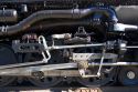 Close up detail of Historic Challenger locomotive steam engine during September 2005 visit to Boise, Idaho.