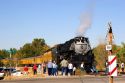 Historic Challenger locomotive steam engine during September 2005 visit to Boise, Idaho.