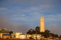 Coit Tower on Telegraph Hill in San Francisco, California.