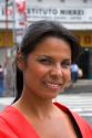 Portrait of a Brazilian woman in Sao Paulo, Brazil.