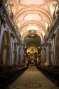 Interior of the Metropolitan Cathedral in Buenos Aires, Argentina.
