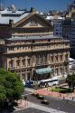 Teatro Colon on 9th of July Avenue in Buenos Aires, Argentina.