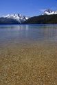 Redfish Lake and the Sawtooth Mountains in Stanley, Idaho.