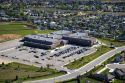 Aerial view of Les Bois Junior High School in Boise, Idaho.